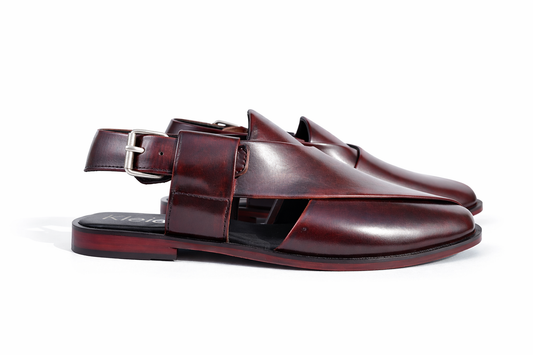 Premium Leather Sole Peshawari Chappal – Eid Collection
